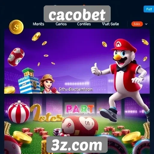Cacobet oferece ampla variedade de jogos online